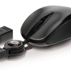 TRAVEL MOUSE RETRACTIL CONCEPTRONIC USB + ADAPTADOR