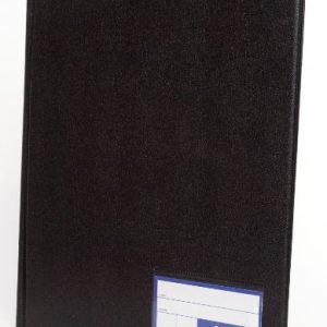 FOLDER D/TAPA A4 C/F NEGRO ARTESCO