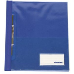 FOLDER OF T/TRANSP C/FASTENER AZUL ARTESCO