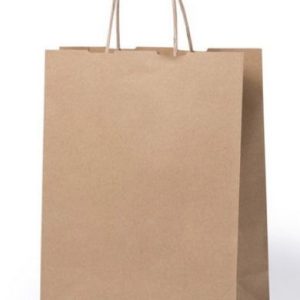 BOLSAS DE PAPEL KRAF ANCHO 15 X 28 LAR C FUELLE X MLL