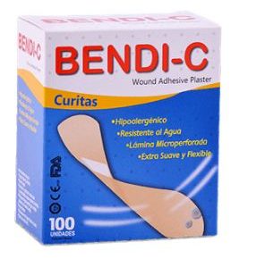 CURITA / BENDITA CAJA X 100 UND SIN DISE?O