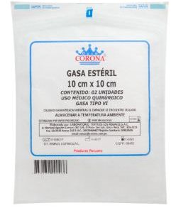 GASA ESTERIL 10 X 10CM