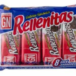 GALLETA RELLENITAS FRESA X 8 UND GN