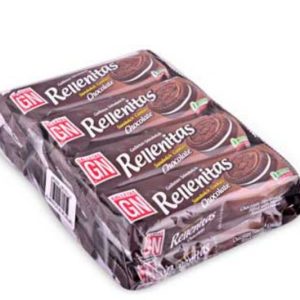 GALLETA RELLENITAS CHOCOLATE  X 8UND GN
