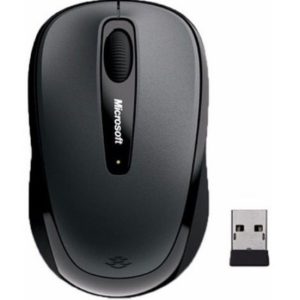 MOUSE ÓPTICO INALÁMBRICO MICROSOFT MOBILE 3500, 1000 DPI, BLUETRACK, GRIS, RECEP